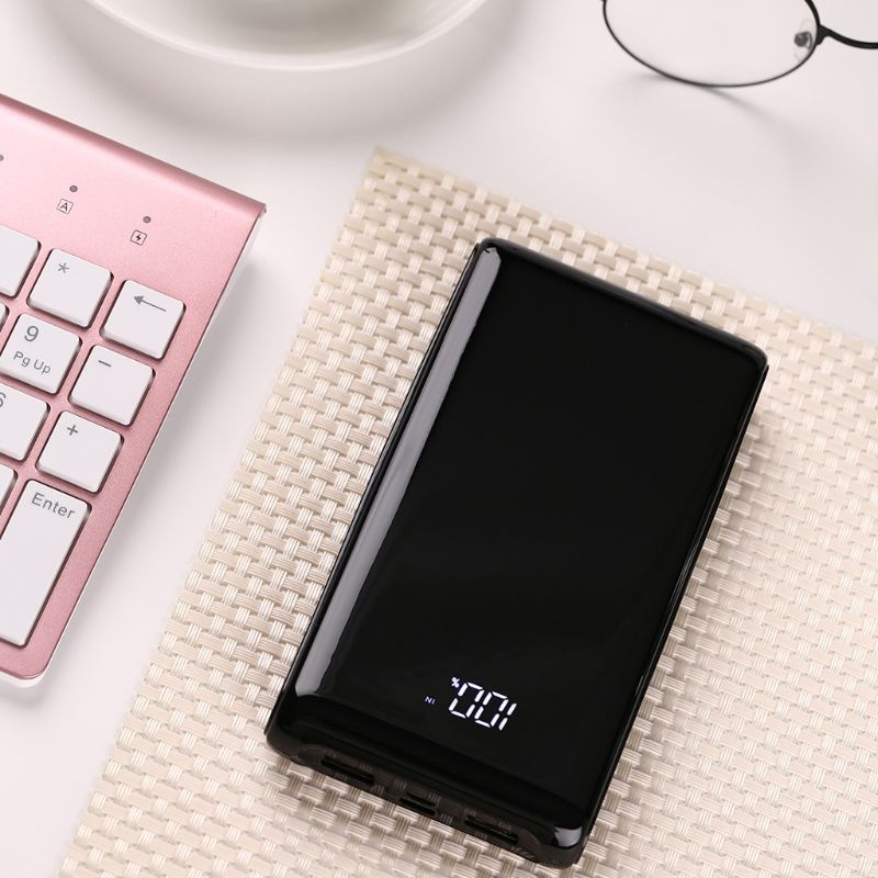 Dual USB Ausgang 6x18650 Batterie DIY Energie Bank Kasten Halfter fallen Für praktisch Tablette PC