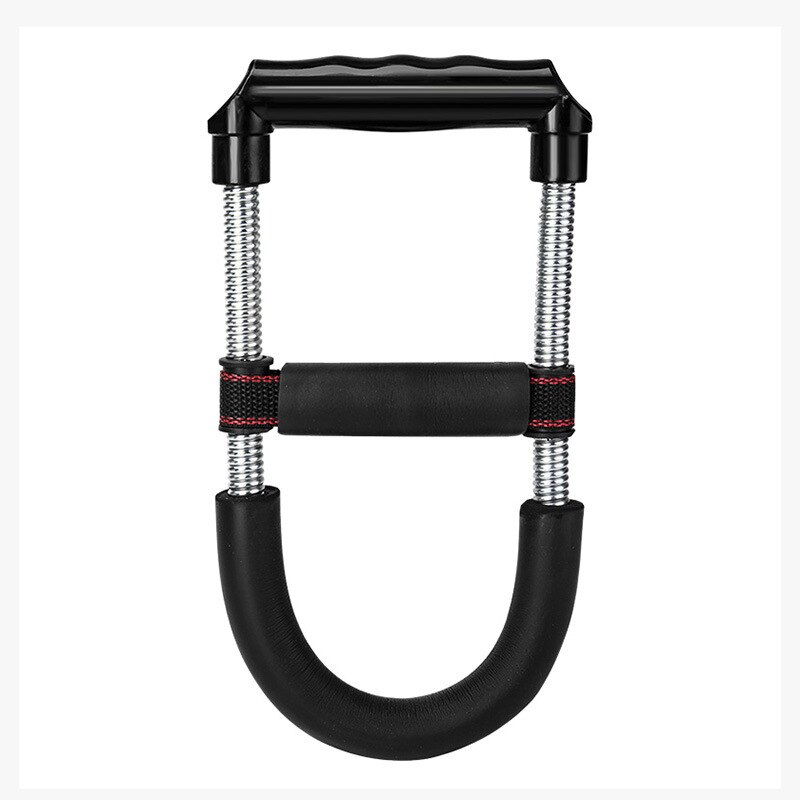 Gym Wrist Grips Fitness Arm Exerciser Power Supply Workout Hand Muscular Fitness Exerciser Body Building Exercise Gym Equipment: silver