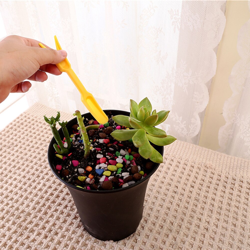 2Pcs Zaaien Vetplanten Transplanteren Zaailingen Teelt Planten Gereedschap Bonsai Meststof Boren Punchers Tuin Planter