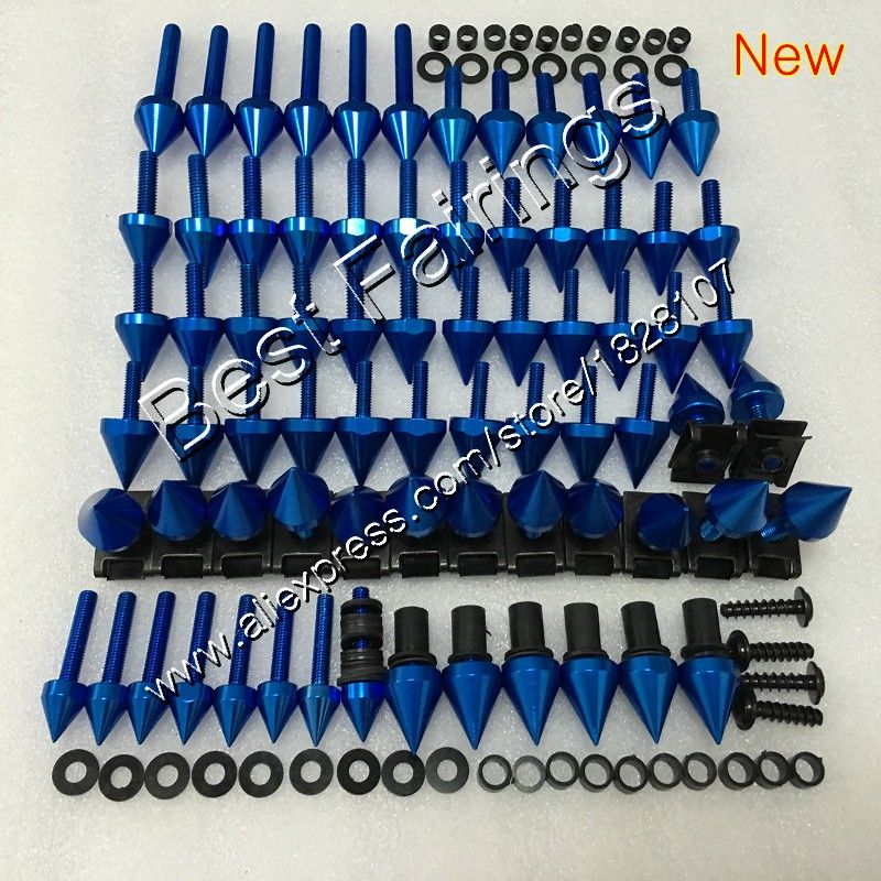 Fairing bolts full screw kit For SUZUKI GSXR600 GSXR750 06 07 GSXR 600 750 K6 GSX R600 R750 2006 2007 Complete Body screws Nuts
