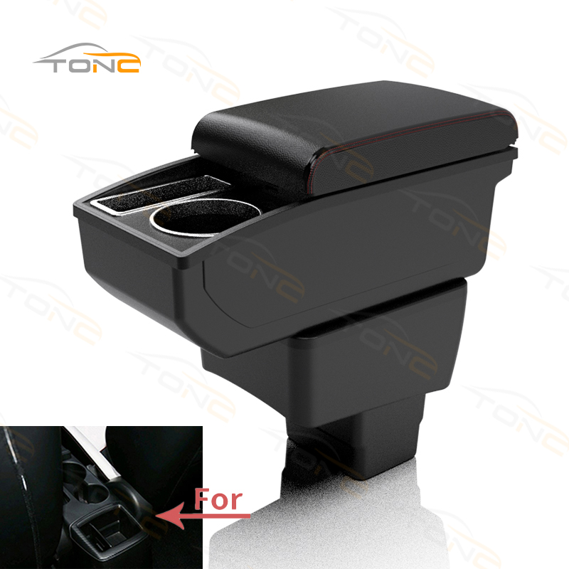 scatola bracciolo per Mazda 2 CX-3 CX3 2018 2019 2020 Bracciolo in pelle consolle centrale Accessorio per auto