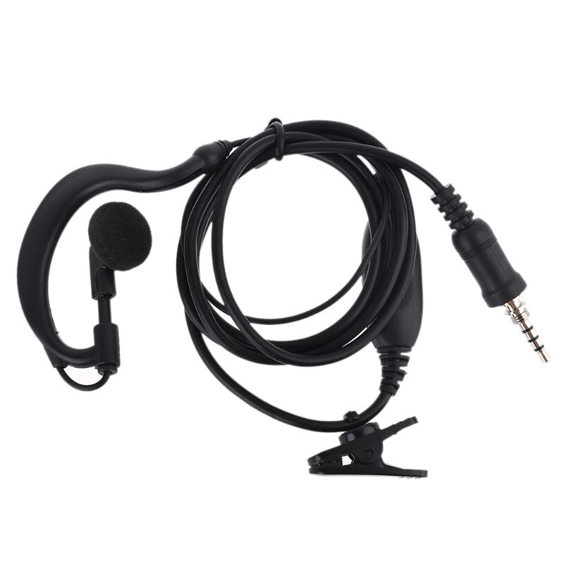 1Stift Hörer Headset mit PPT Mic für Yaesu Scheitel VX-6R VS-7R VX6R VX7R FT-270