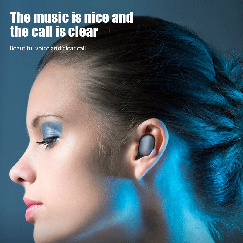 E6S Bluetooth Oortelefoon 5.0 Draadloze Oordopjes Tws Oortelefoon Noise Cancelling Microfoon Bluetooth A6S Headset Voor Xiaomi Redmi Samsung