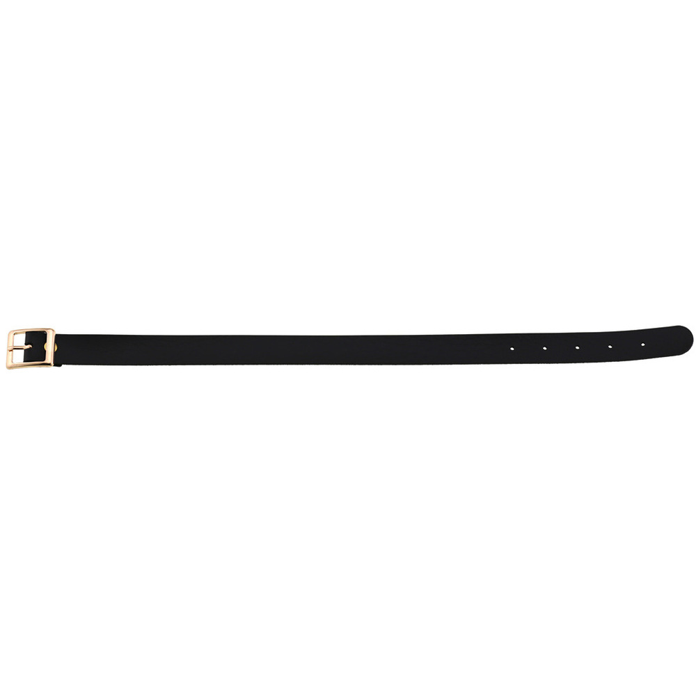 Gothic Choker Necklace - PU Leather - Heart Pendant - Adjustable 30-38cm - Women Accessories