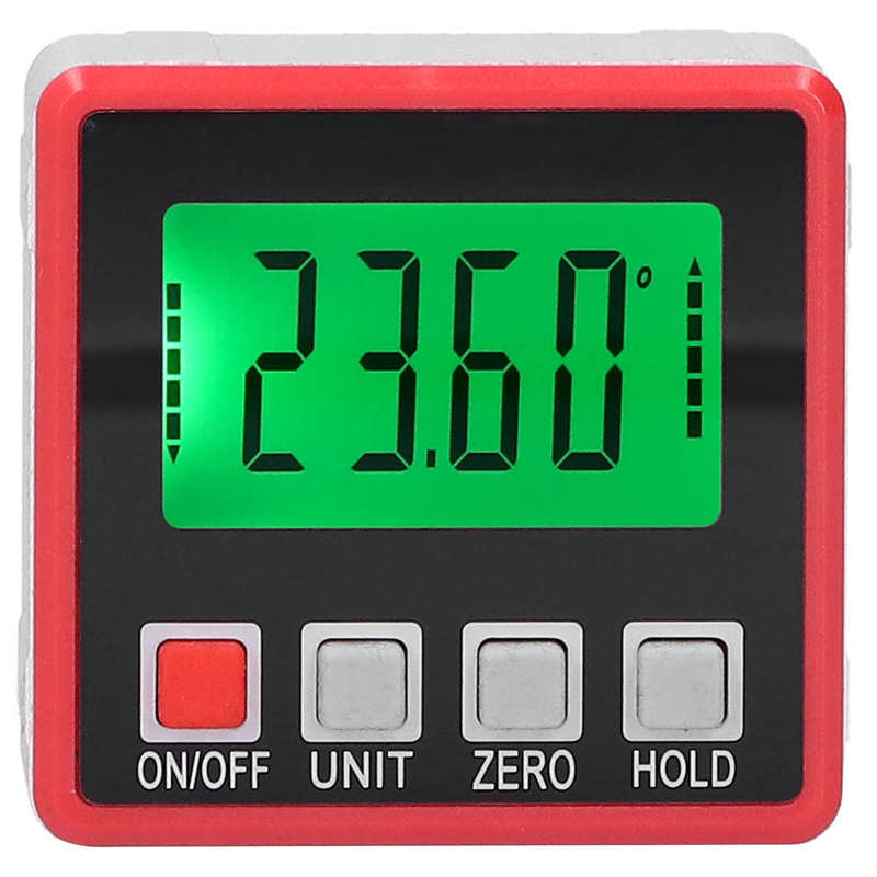 Densimetro Digitale Inclinometer Mini Niveau Hoek Meter Elektronische Gradenboog 360 Graden Meting Densitometer