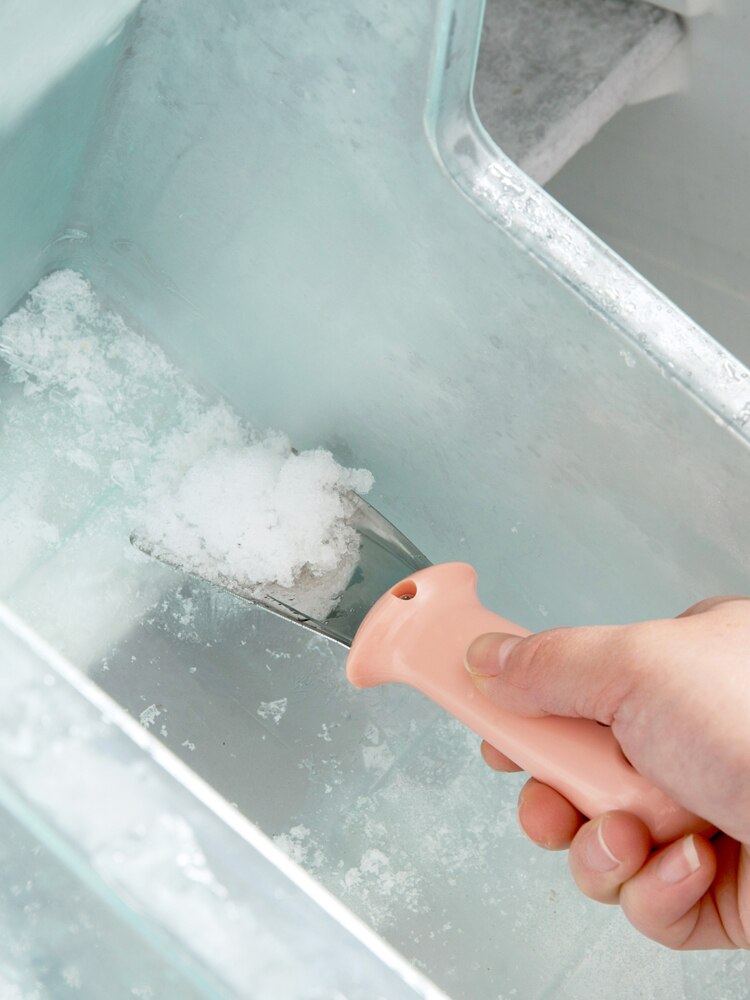 Mini nevera congelador raspador de hielo deshielo eliminación de hielo deshielo descongelamiento pala deshielo pala utensilios domésticos de cocina gadgets