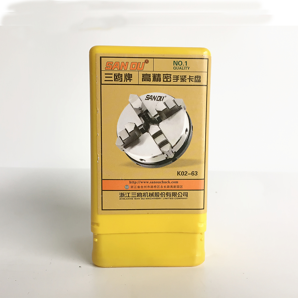 Wood Chuck SAN OU Brand 4 Jaw Self-Centering Chuck 63mm For Wood Lathe Machine
