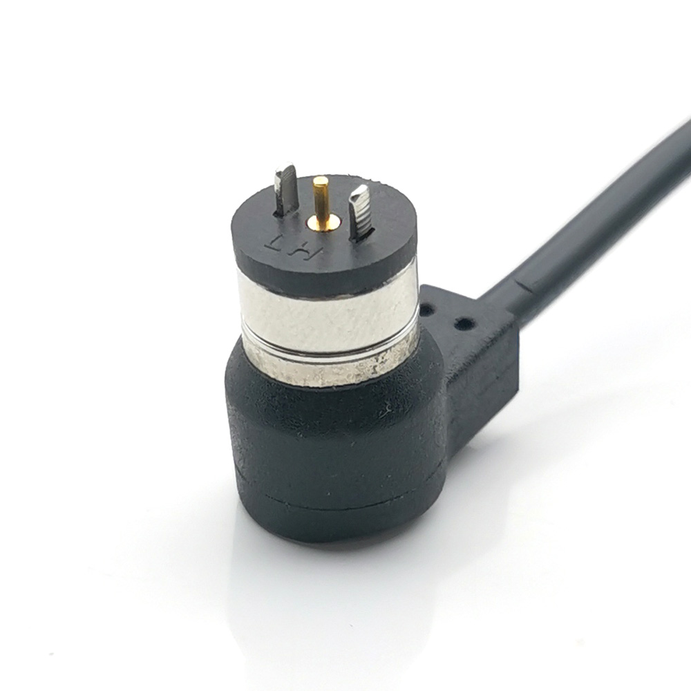 1 Set Adapter Charging Cable Magnet Spring-Loaded Pogo Pin Connector Fast Charging Magnetic Data Cable 24V 2A Power Cord