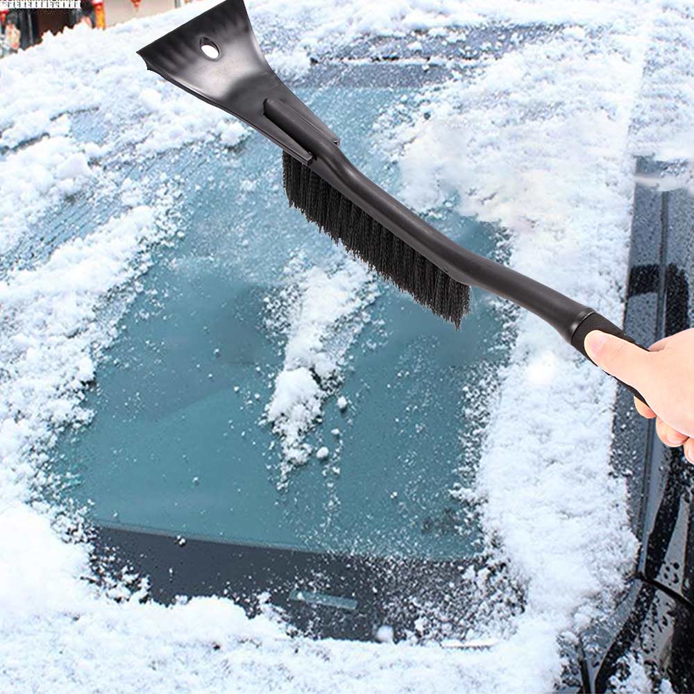 Quitanieves retráctil coche parabrisas raspador con mango de espuma adecuado para coche, SUV, ventana de camión ahorro de trabajo