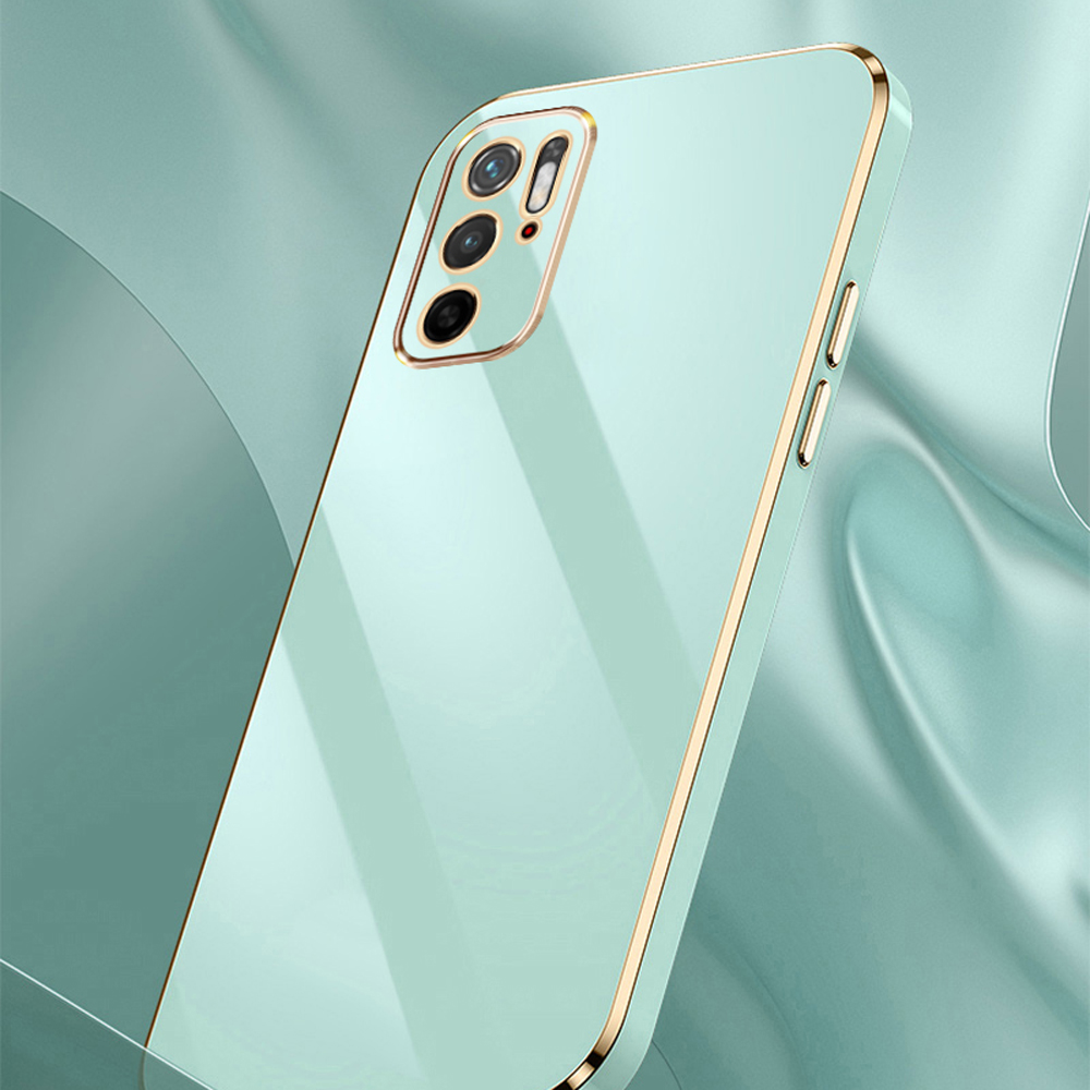 Til xiaomi poco  m3 pro 5g deksel poco  m3 pro deksel  m2103 k 19pg m2103 k 19pi luksuriøst firkantet belegg telefondeksel støtsikkert bakdeksel