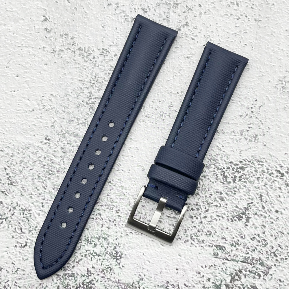 Cinturino Per Swatch ULLCHRO Cinturini Orologi Impermeabile Orologi Bracciale Donna Uomo Stripe Pattern - 16mm, 18mm Cinturino Orologio Impermeabile