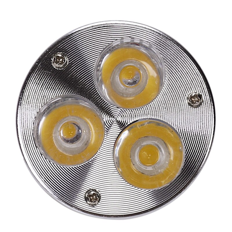 regulable 9W MR16 luz LED blanca cálida bombilla 12-24V 2800-3300K