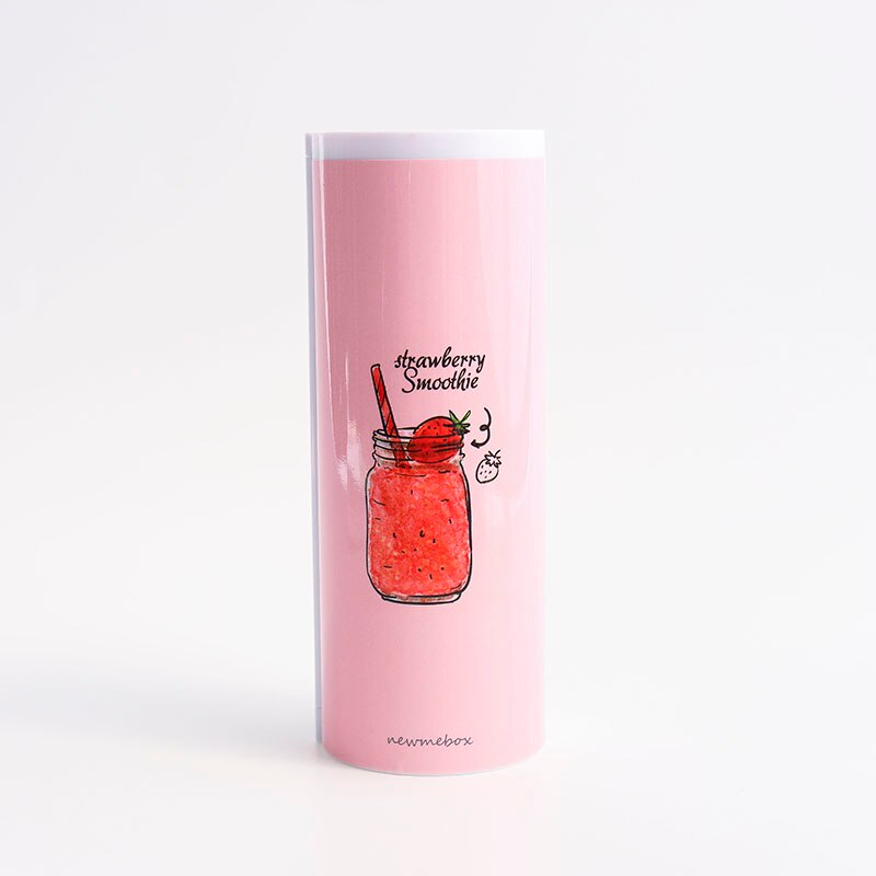 Stationery Box Newmebox School Cute Pencil Case For Students Double-sided Plastic Torage Boxes Hunter In The Sky: Strawberry