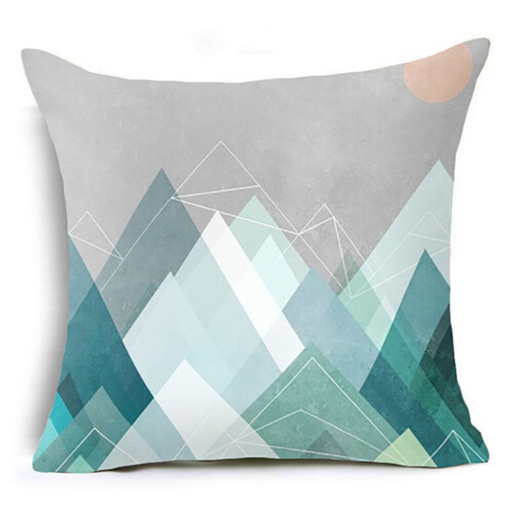 Geometrische Kussensloop Taille Kussenhoes Sofa Thuis Decor Kids Home Decor Kids Woonkamer Decoratie Kussensloop: F