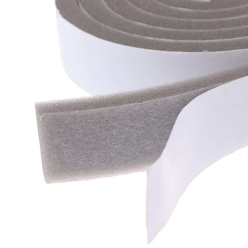 ! Waterproof 2M Door Window Sealing Strips Sound-Proof Foam Sticky Tape Noise Insulation Excluder Tape Roll Sealing Strip