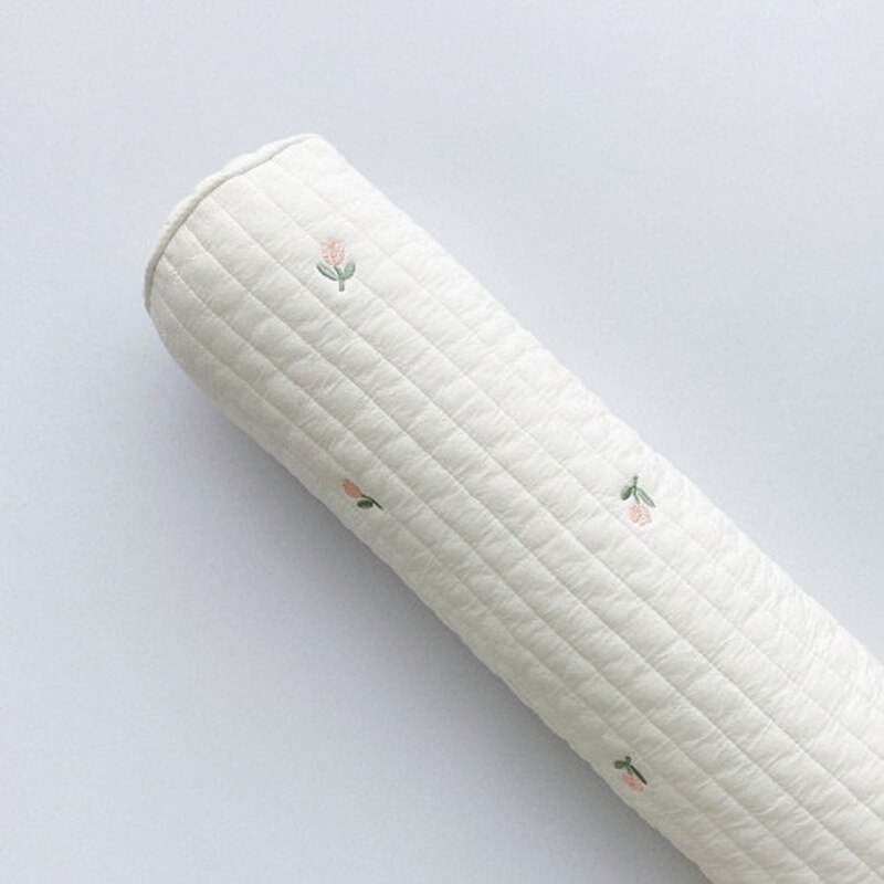 Baby Kussen Katoen Plaid Pasgeboren Baby Comfort Kussen Wieg Nnti-Kick Bed Omliggende Afneembare Baby Bed Omliggende 60*10Cm