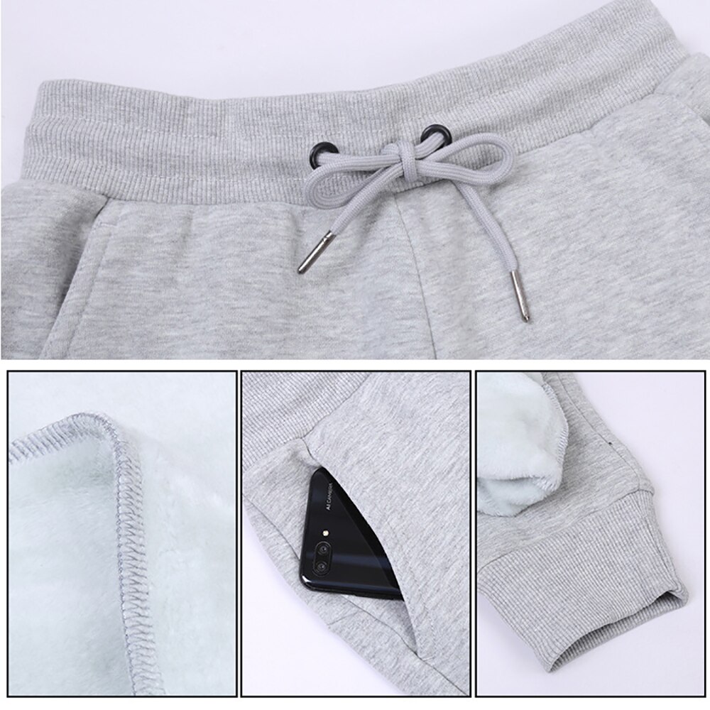 Paksu fleece collegehousut miesten housut miesten kevät talvi collegehousut isot plus koko 4xl 5xl lenkkerit streetwear housut mies