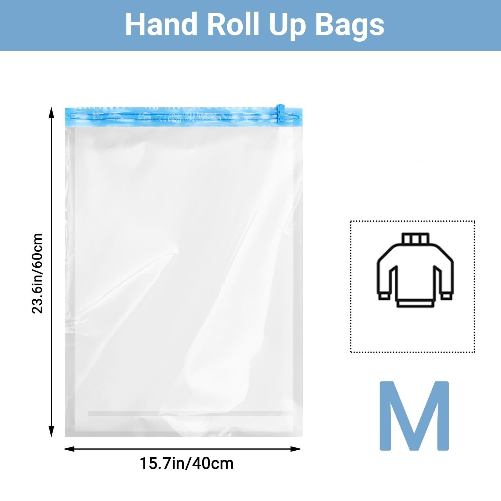 Travel Compression Bags, Roll Up Travel Space Saver Bags for Luggage, Cruise Ship Essentials Cothes: VIOLET/紫罗兰