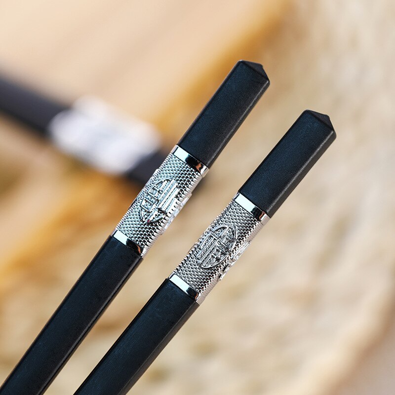 10 pièces chinois Sushi baguettes Palillos Chinos Baguette Chinoise Comida Japonesa coréen Sushi bâtons ensemble famille vaisselle: 10 pieces B