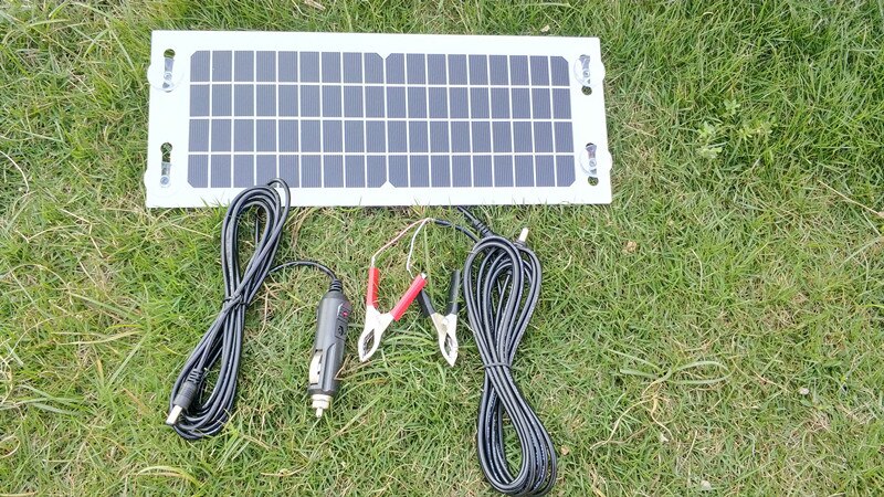 18V5W solar charger solar battery charger DC output
