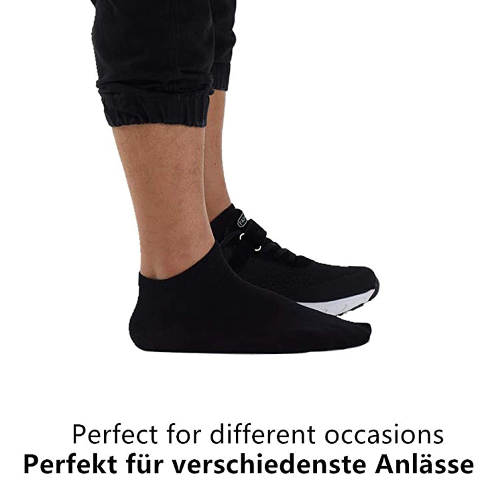 5 paar herren- und damensocken, draussen-sportsocken aus reiner baumwolle, atmungsaktiv und komfortabel für damen und herren