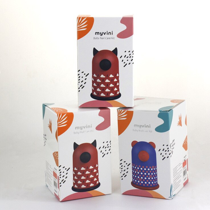 Baby Nagelknipper 4 Delige Set Leuke Cartoon Dier Baby Nagelknipper Kind Veiligheid Nagelknipper Babyverzorging SetLB416