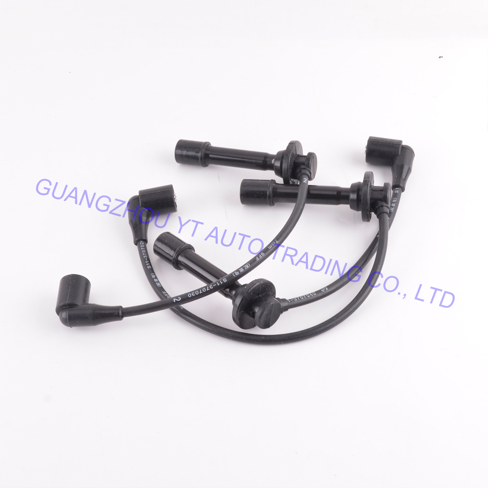 CAPQX For Chery Sweet QQ QQ3 CAC-SQR372 0.8L Ignition Wire Ignition Coil Plug Sub Cylinder Wires Spark Plug Cable Ignition Line