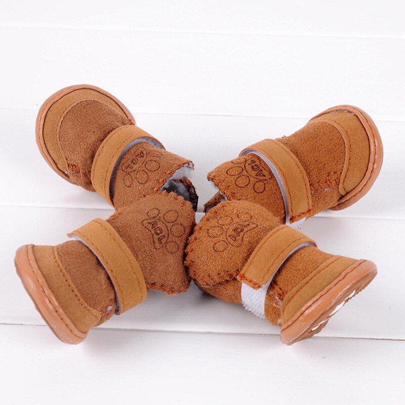 Chaussures d'hiver pour petits chiens | Chihuahua, chaussures pour chiens d'hiver, bottes chaudes pour animaux de compagnie, bottes d'hiver pour chiens, ,: c / S