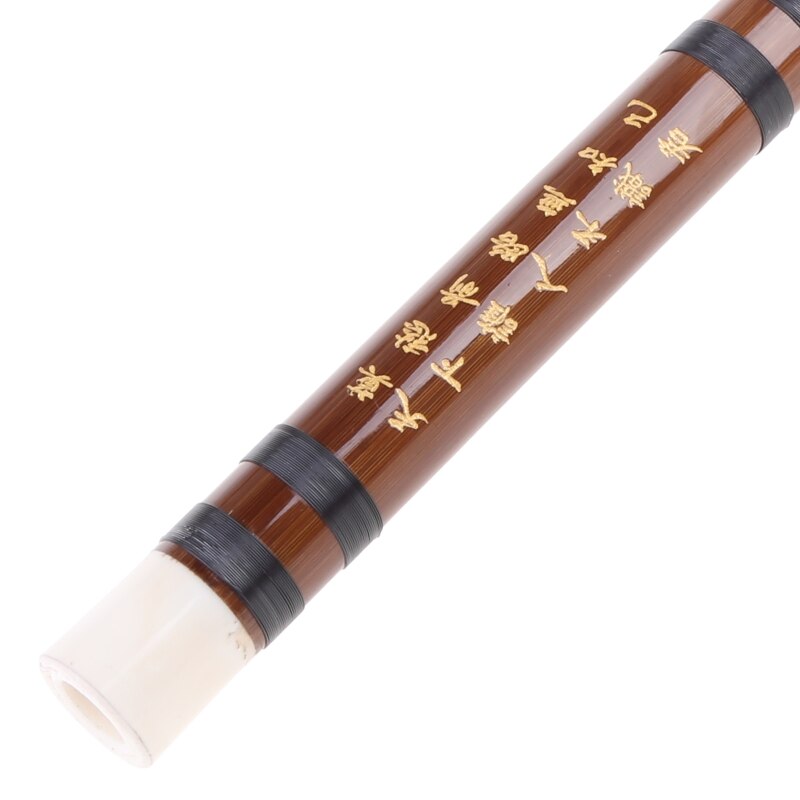 1pc traditionelle kinesiske musikinstrumenter håndlavet bambusfløjte i d-tone