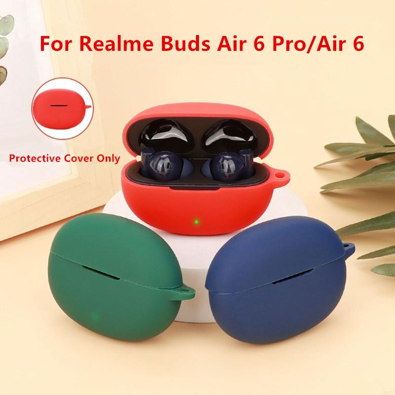 Funda protectora para Realme Buds Air 6 Pro/Air 6, estuche de almacenamiento de silicona, fundas para auriculares