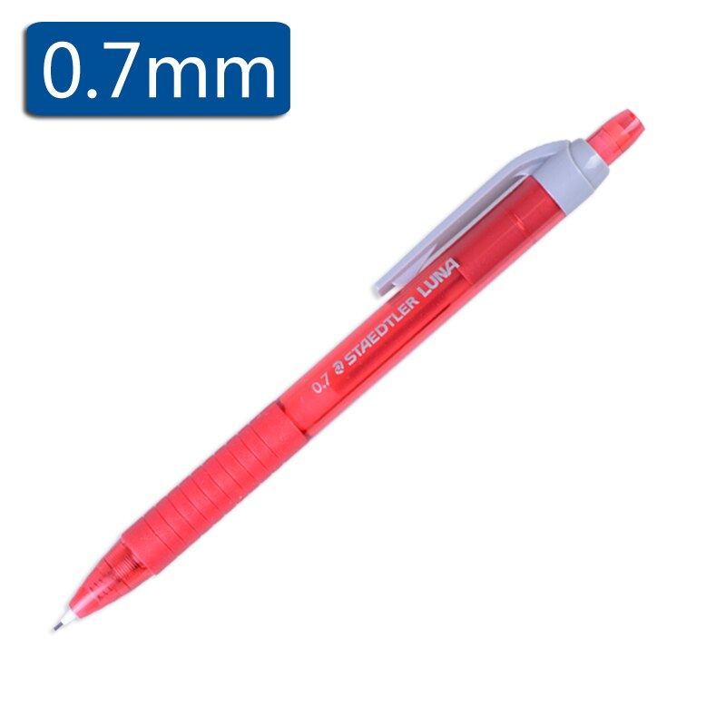 1 stk staedtler 7611 elev tegning auto blyant elev farve aktivitet blyant 0.5 | 0.7 automatiske blyant kontor & amp; skoleartikler: 0.7mm røde