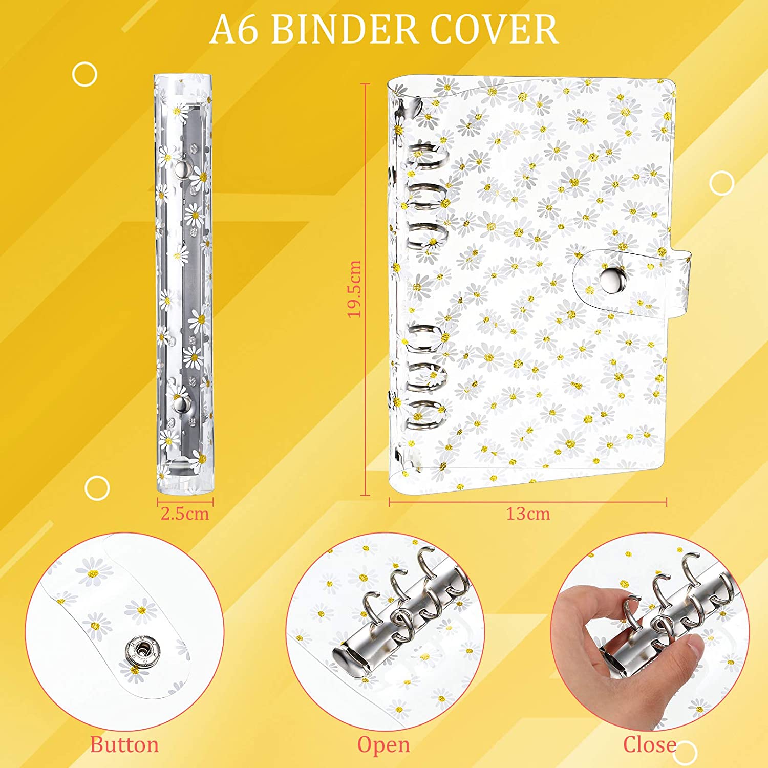 27 Stuks 6 Ringband A6 Planner Notebook Met 12 Stuks Binder Rits Zakken En Budget Lakens Voor Persoonlijke budget Planner