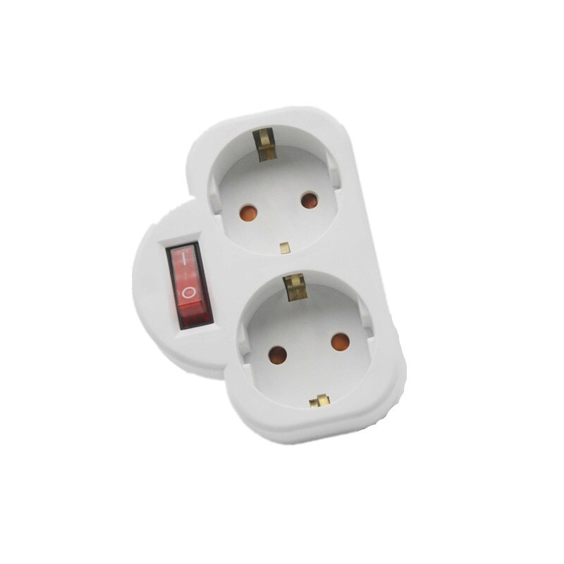 1pc konverteringsstøpsel med bryter 16a/250v