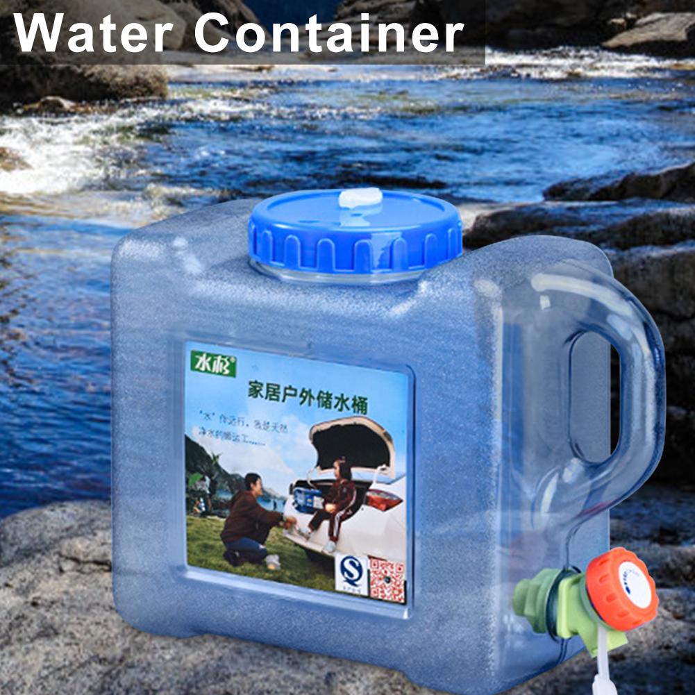 5L 12L Outdoor Auto Self-Driving Water Opslag Emmer Met Kraan Zuiver Water Kruik Huishoudelijke Drinkwater Organizer