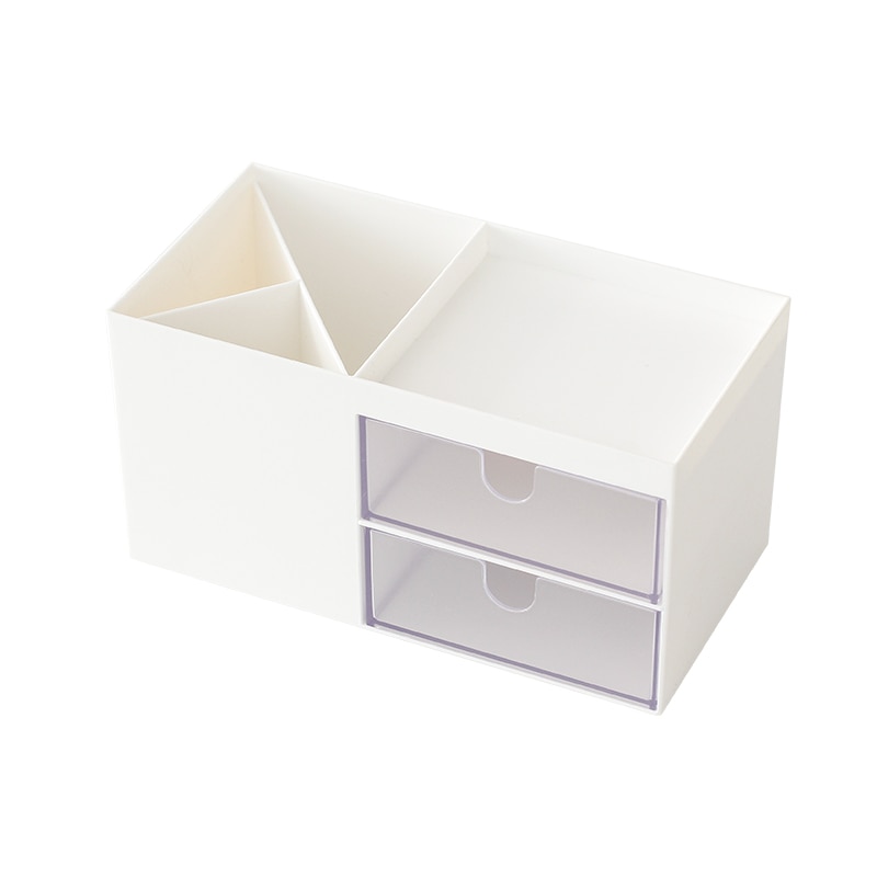 Multifunktionel desktop organizer holder taske makeup opbevaring box skole kontorpapir