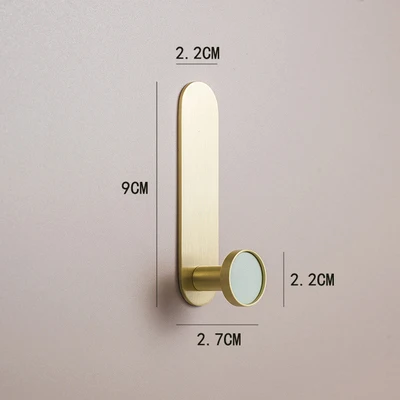 Goldene Garderobe Haken Messing Haken Wand Kleidung Hut L Aufhänger für Schlafzimmer Küche Badezimmer Verschiedene Farben Dekor Wohnaccessoires: Lila