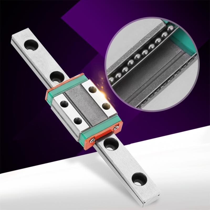 LML9B 40/55/95/100/150/260mm Miniature Linear Rail Guide With Slide Block CNC Machine 3D Printer Parts Automatic Linear Motion
