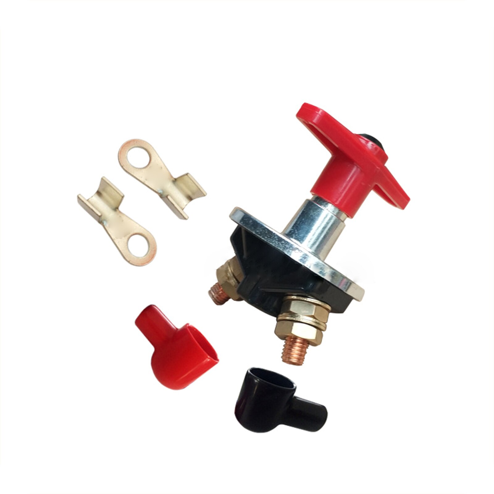 Car Battery Switch Power Isolator Safe Power-off Switch Protective Battery Disconnector durable for Car Ship Boat Truck