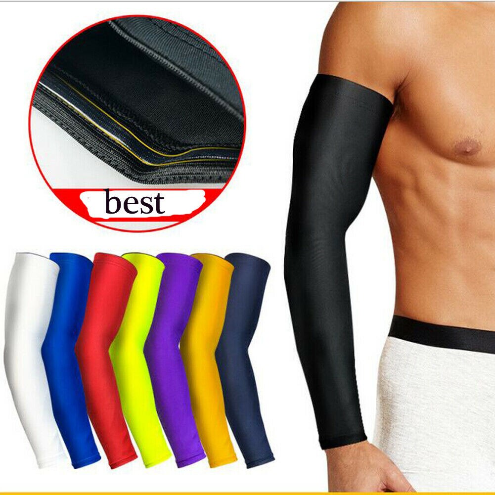 Arm Sleeve Basketball Fitness Flexible Elbow Support Compression Elasticated Arm Protector