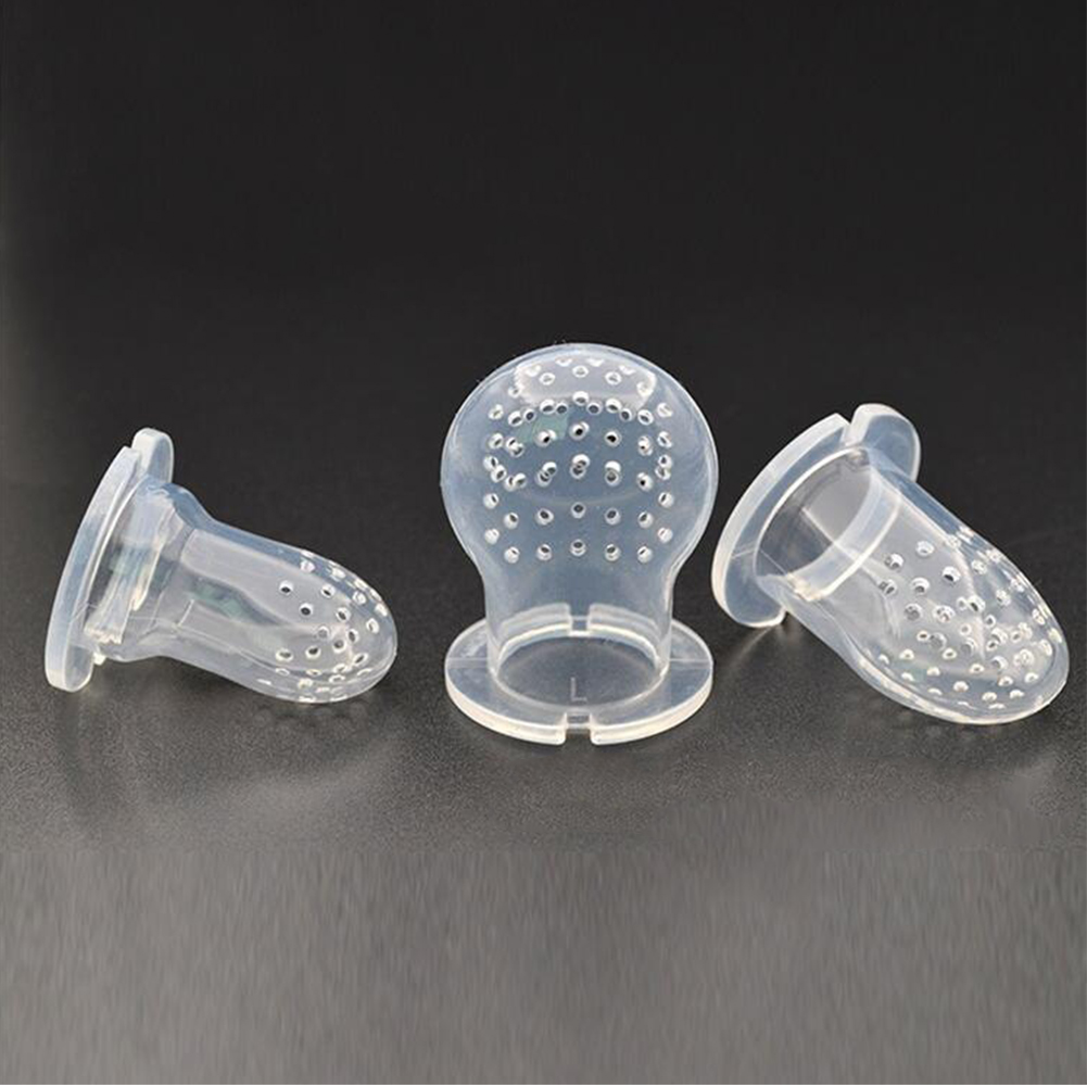 Baby Soft Silicone Pacifier Bottle Fresh Food Nibbler Kids Fruit Feeder Nipple bite baby pacifier food bite bag baby pacifier