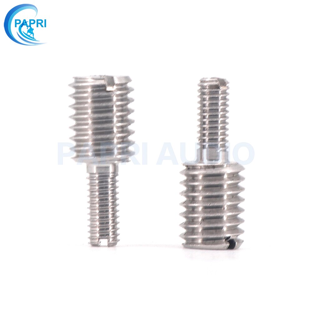 PAPRI 1PCS CNC machining 304 stainless steel reducer conversion screw M10 TO M8 TO M6 M4 Conversion screw CNC machining