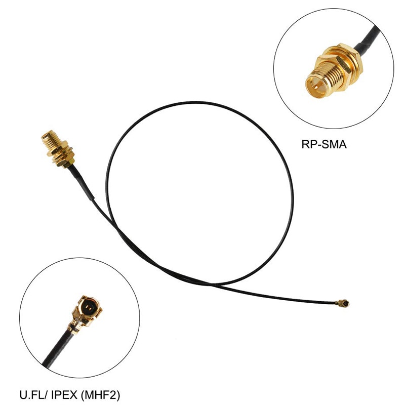 WiFi Antenne 2,4 Ghz/5G/5,8 Ghz Omni Dual-Band 5dbi Antenne RP SMA männlichen 2,4G 5G 5,8G + 1,13 PCI U.FL Zopf Kabel