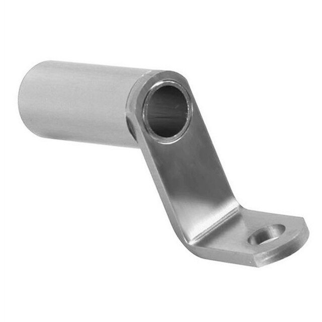Extensor de montaje para espejo retrovisor de motocicleta, soporte de extensión de aleación de aluminio, abrazadera para barra de manillar, accesorios: Silver