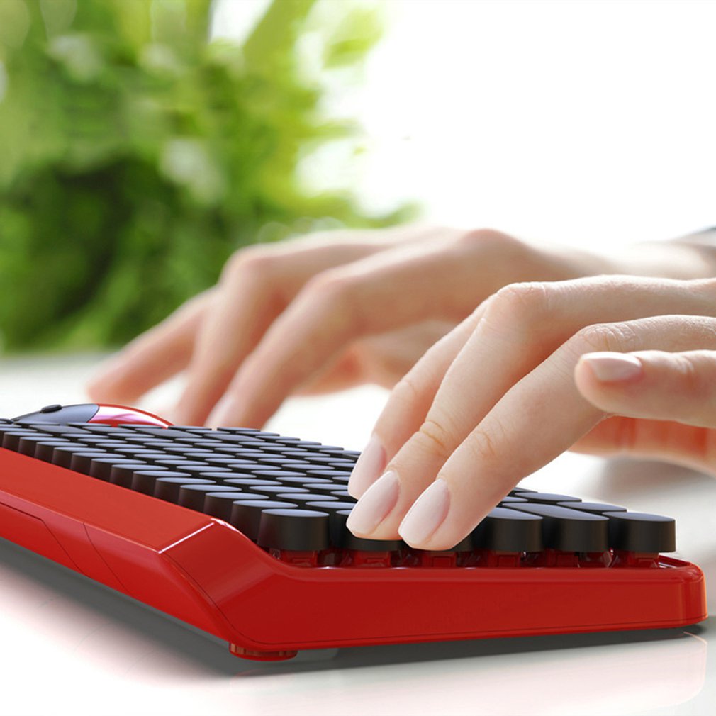 Dot Keyboard System-wide Use Keyboard adjustable Brightness For Smart Home Office Keyboard and Mouse Combo Kit