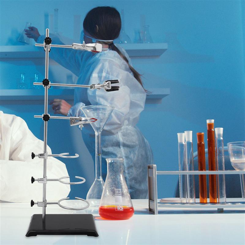 Chemische Laboratorium Retort Stand Mini Metalen Rek Laboratorium Grade Metalware