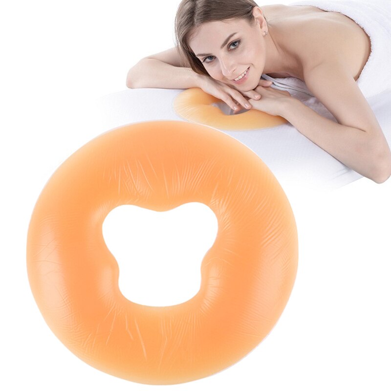 Non-Marking Non-Slip Face Pad Soft Spa Massage Silicone Face Relax Cradle Cushion Bolsters Pillow Pad Beauty Care Pillow