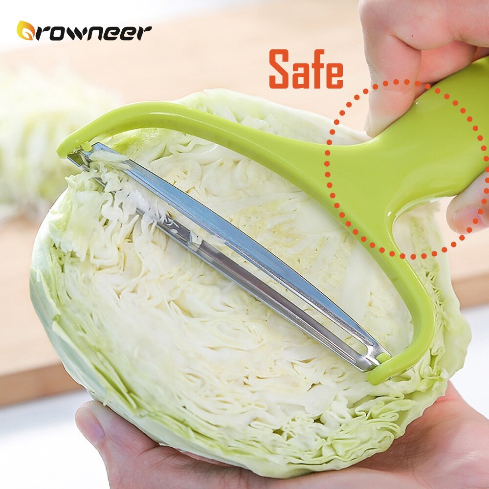 Vegetable Peeler Plastic Stainless Steel Cabbage Graters Green Salad Machine Fruits Potato Slicer Zesters Durable Kitchen Tools