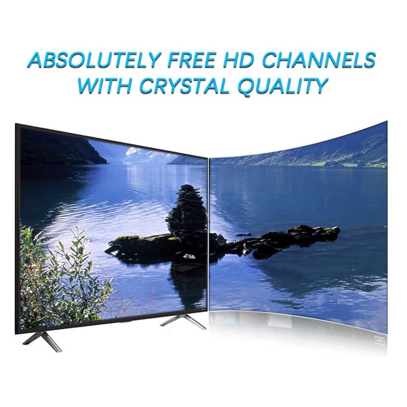 MOOL Indoor TV Antenna 200 Mile Longest Range HDTV Digital Antenna 4K HD VHF UHF Local Channels