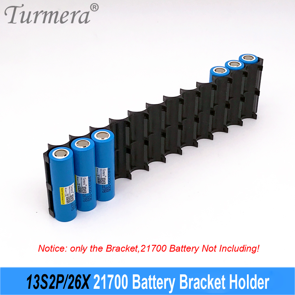Turmera 18650 21700 support de batterie 10S 13S 2P support entretoise assembler pour 12V 36V 48V 72V vélo électrique ou batterie de scooter électrique utilisation