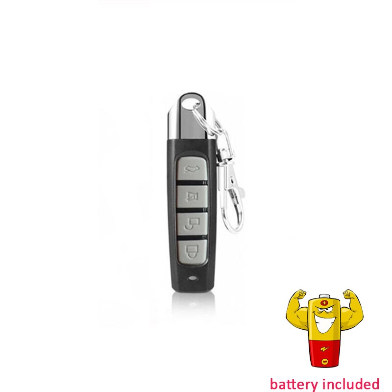 Universal 433MHZ Remote Control 433.92 Frequency 4 Channels Garage Door Openers Duplicator Cloning Code Car Key Copy Controllers: 03